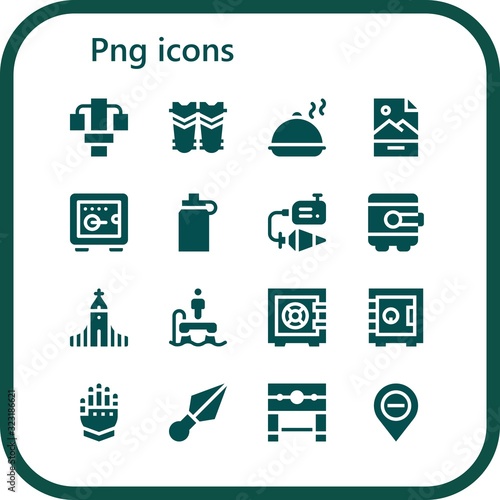 Modern Simple Set of png Vector filled Icons