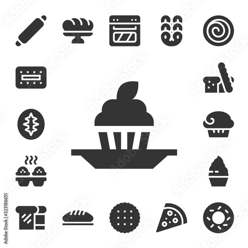 bake icon set