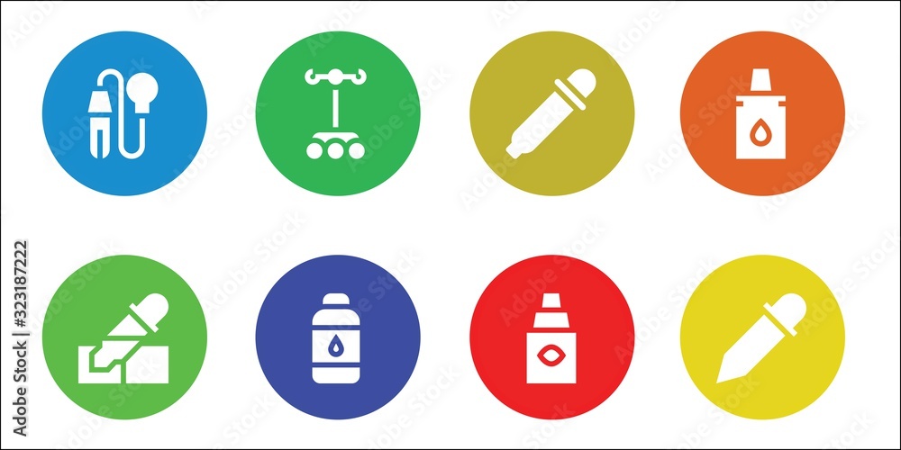 eyedropper icon set eyedropper icon set