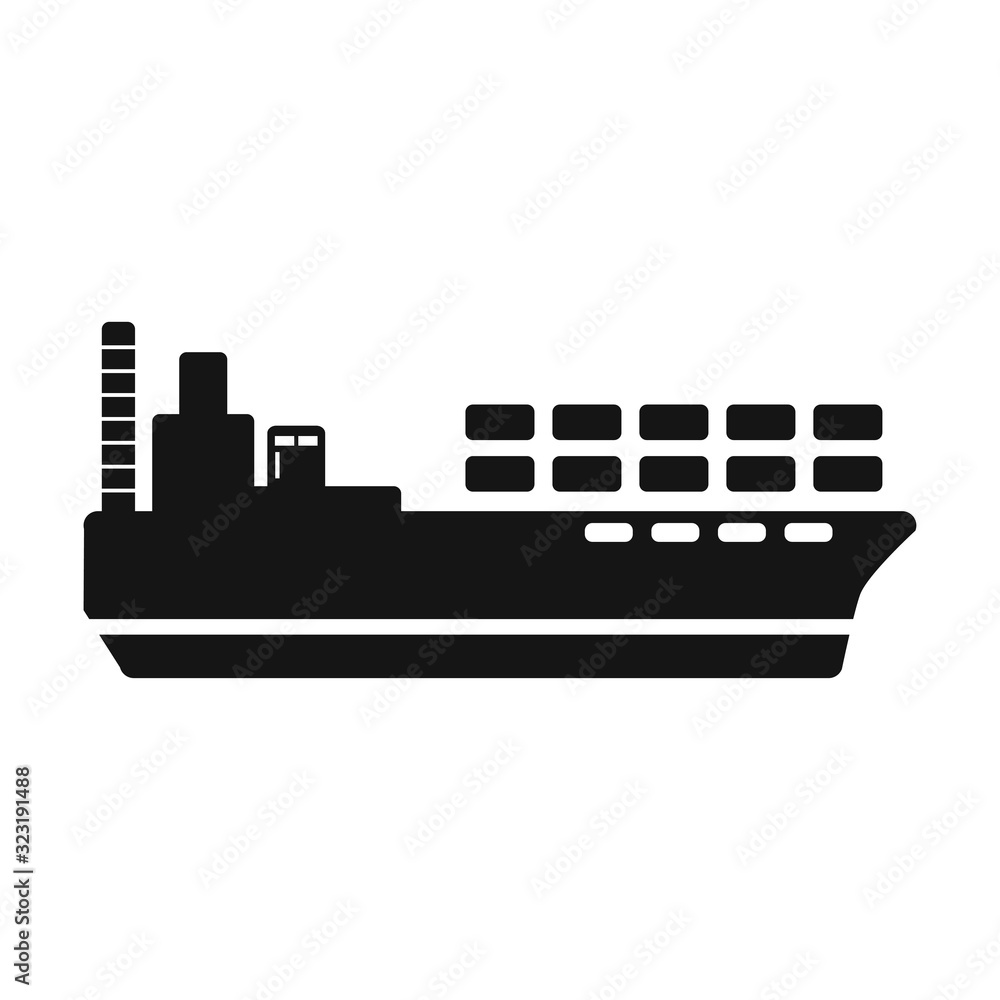ship icon design vector logo template EPS 10