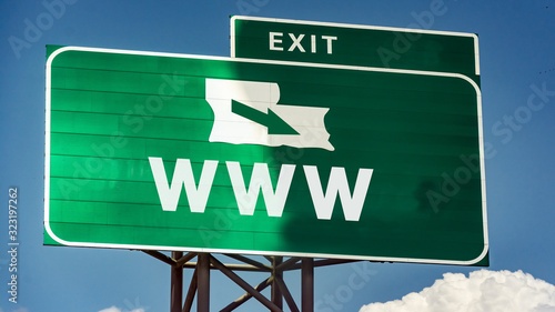 Street Sign to WWW