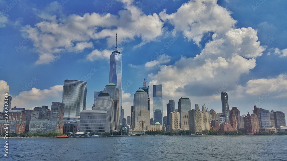 Fototapeta premium new york city skyline