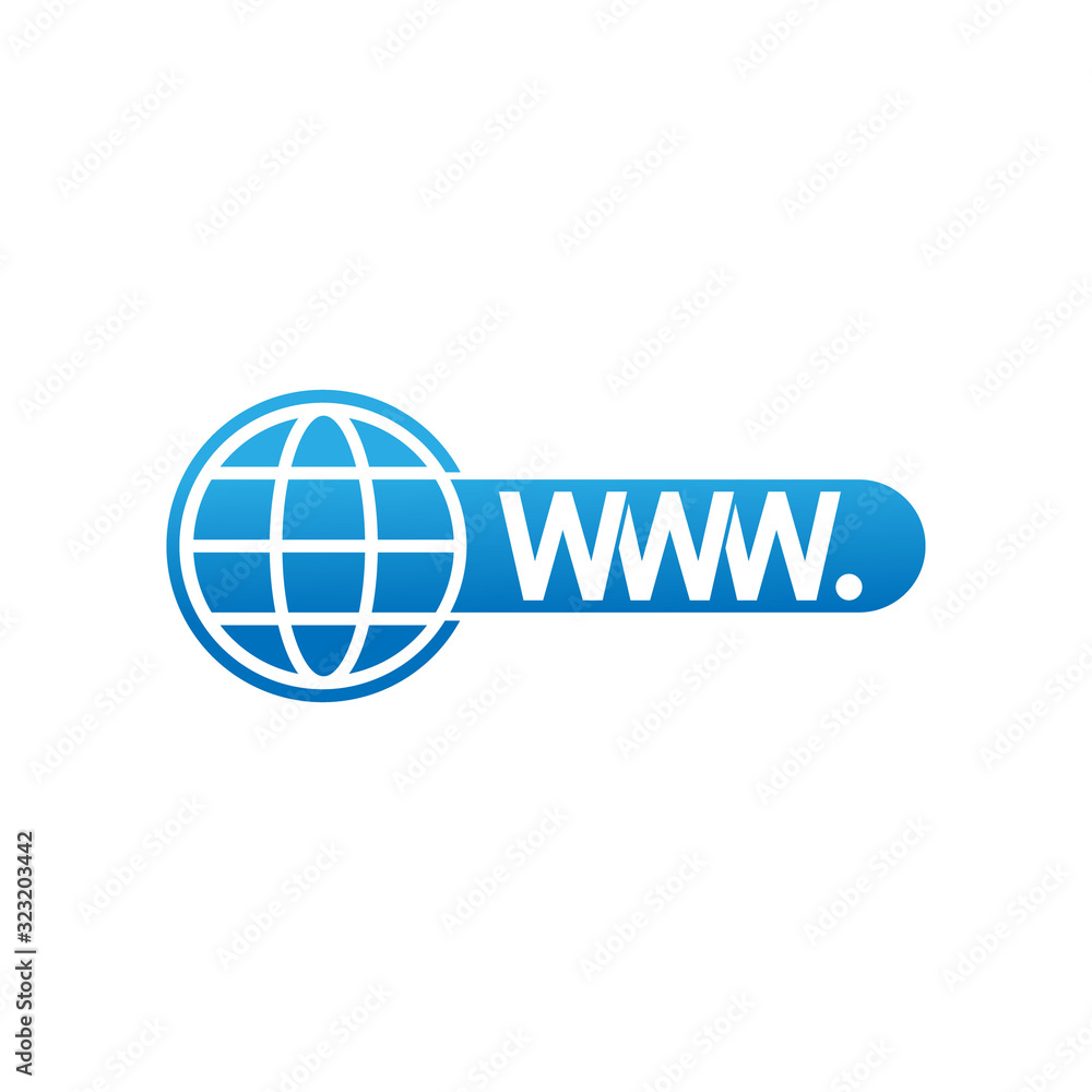 Website icon vector design illustration. Website WWW icon. Website vector flat icon symbol for website, logo, graphic elements, app, UI. Website icon vector design illustration. Website WWW icon. Website vector flat icon symbol for website, logo, graphic elements, app, UI.