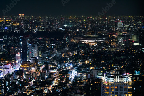 東京 渋谷スクランブルスクエア 展望台からの夜景 © 健太 上田