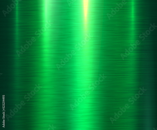 Metal green texture background