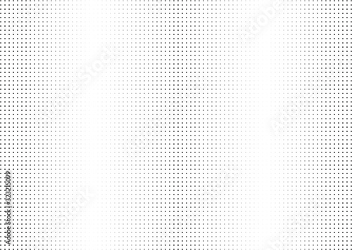 Abstract halftone dotted background. Monochrome futuristic grunge pattern, stars.  Vector modern optical pop art texture for posters, site, postcard, cover, labels, vintage sticker, mock-up layout.