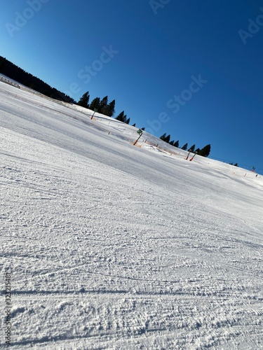 Snowboarding am feldsberg in süddeutschland
