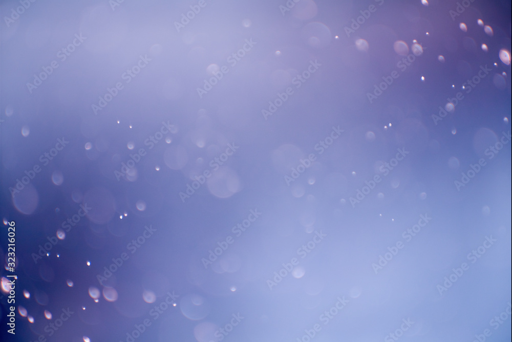Abstract blue bokeh background for graphic use