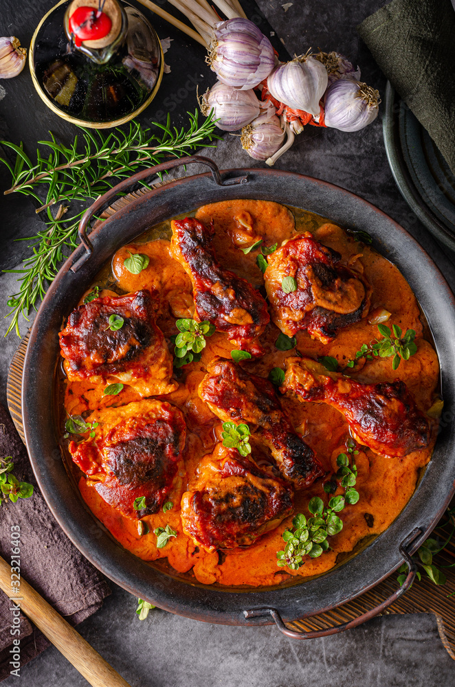 Hot and spicy tikka chicken Hot and spicy tikka chicken
