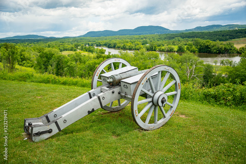 Saratoga National Historical Park, Saratoga County, Upstate New York, USA. photo