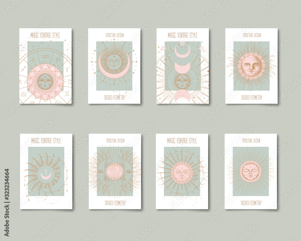 Set of mystical and mysterious illustrations in hand drawn style. Minimalistic objects made in the style. boho style signs and symbols. outer space, moon, sun system. vector. Set of mystical and mysterious illustrations in hand drawn style. Minimalistic objects made in the style. boho style signs and symbols. outer space, moon, sun system. vector.