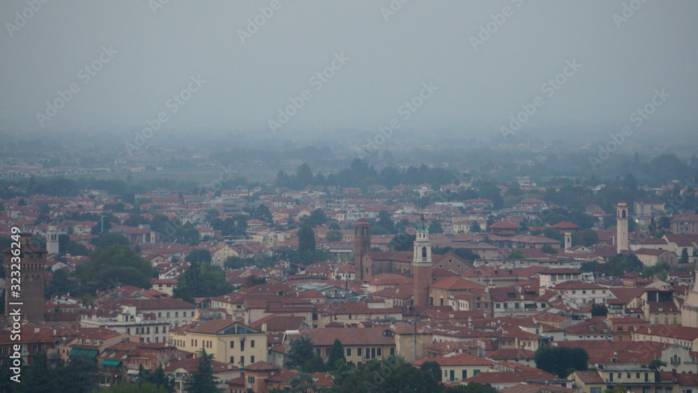 Naklejka premium The City Of Vicenza Italy