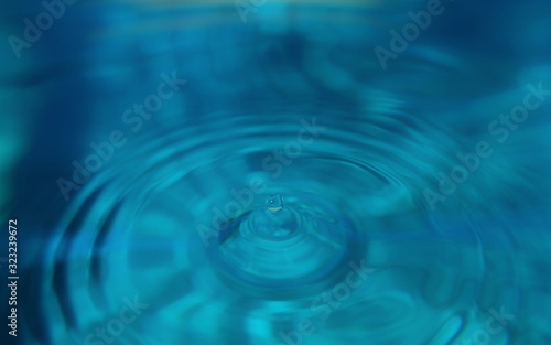 water ripples in water