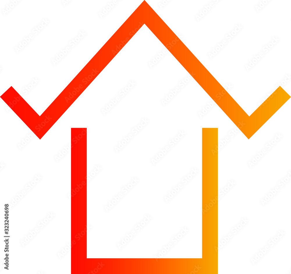 Unique Home Vector Logo Design Unique Home Vector Logo Design
