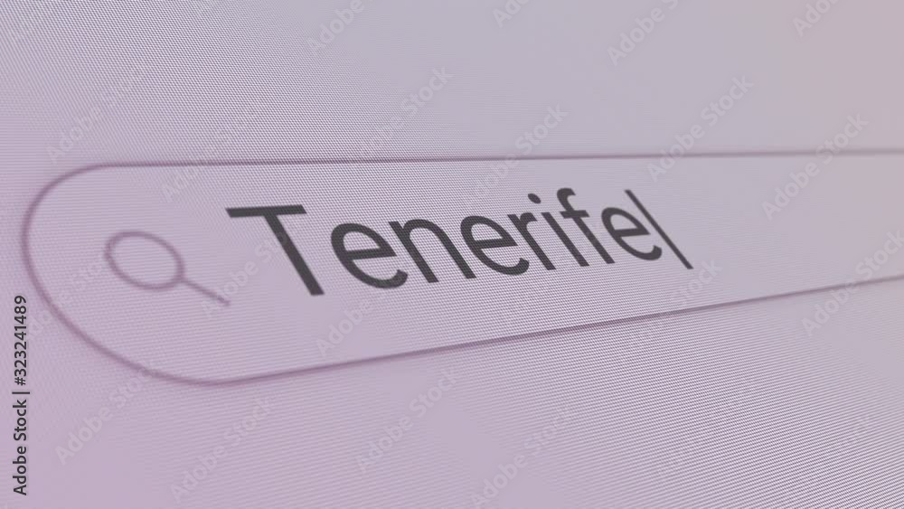 Tenerife Search Bar Close Up Single Line Typing Text Box Layout Web Database Browser Engine Concept Tenerife Search Bar Close Up Single Line Typing Text Box Layout Web Database Browser Engine Concept