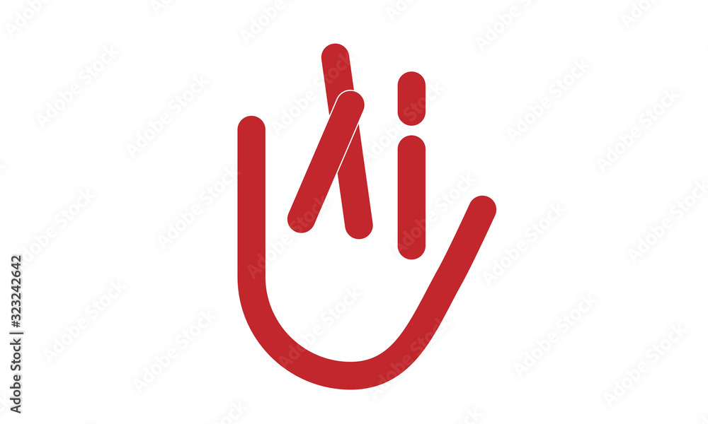 Obraz premium Hand Ai