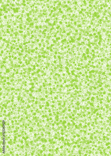 Abstract Low Polygon Mesh Generative Art background illustration
