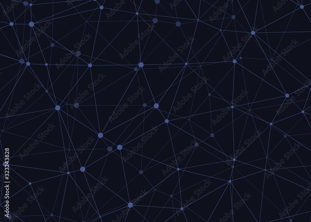 Abstract Low Polygon Mesh Generative Art background illustration Abstract Low Polygon Mesh Generative Art background illustration