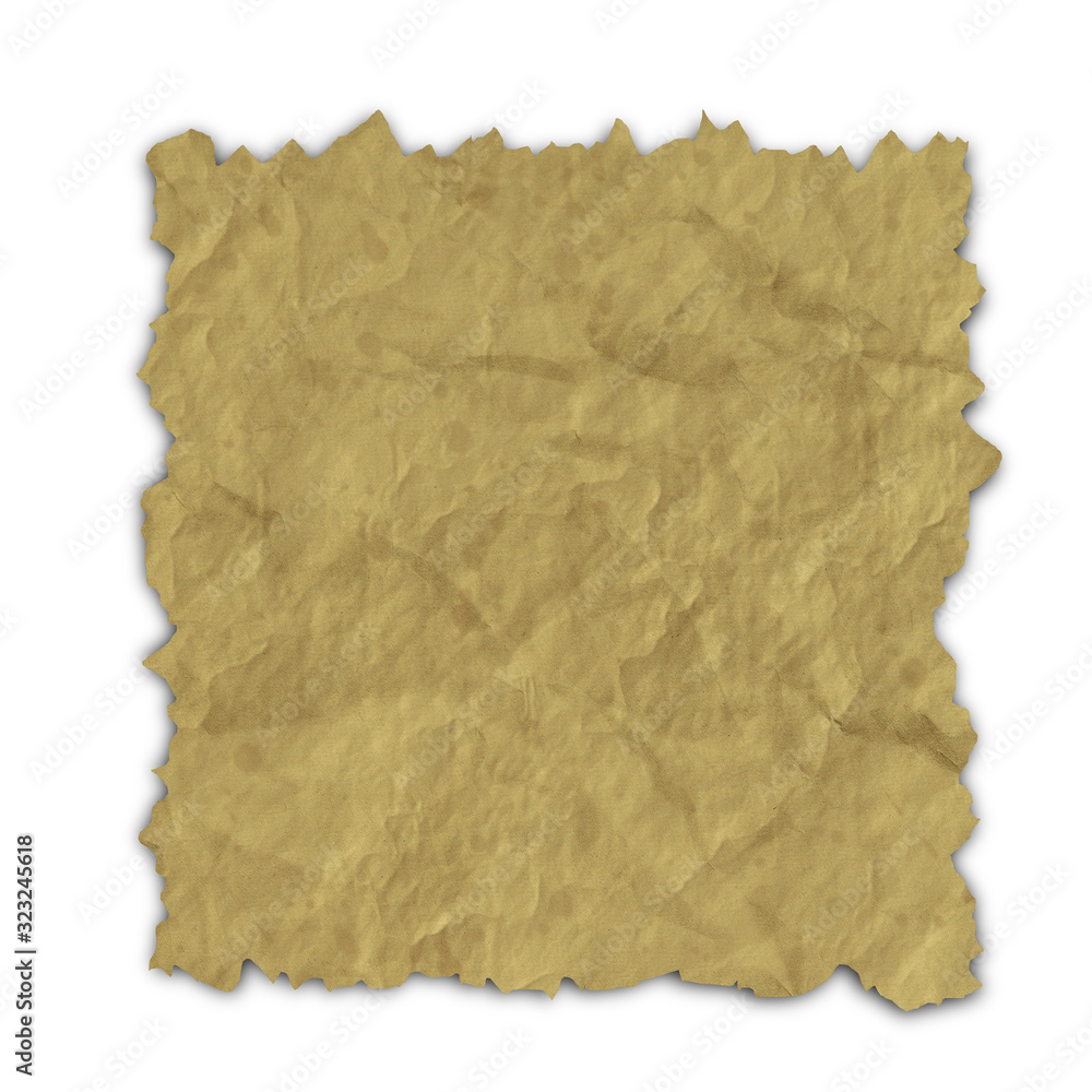Paper parchment - broken edges. Usable for different purposes. Paper parchment - broken edges. Usable for different purposes.