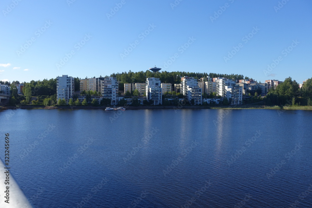 Naklejka premium lake