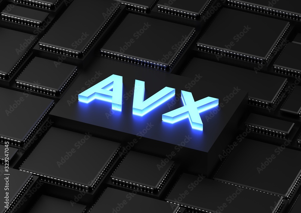 AVX acronym (Advanced Vector Extensions)