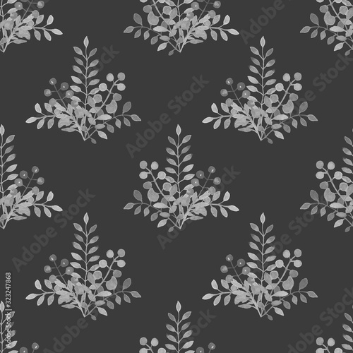 Simple floral pattern