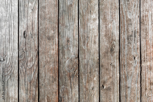 Wallpaper Mural Background of old, weathered, dried-up, vertical wooden planks with deep cracks and knots. intricate pattern. Texture of wood. Free text space Torontodigital.ca