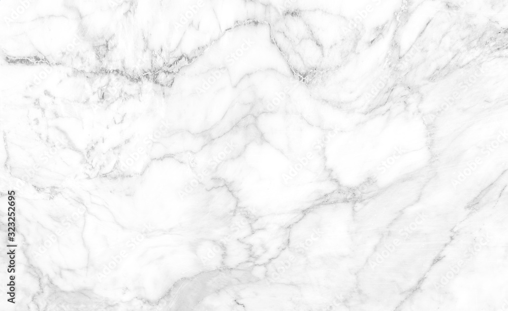 Abstract white natural marble texture background High resolution or design art work,White stone floor pattern for backdrop or skin luxurious.