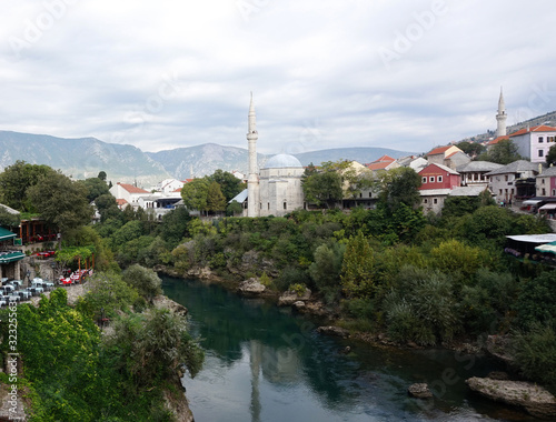Historical Bridge around the river in Montenegro