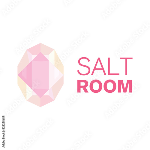 vector logo of the salt room, recreation room