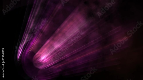 Spotlight and fog - flame fractal based animated background render
