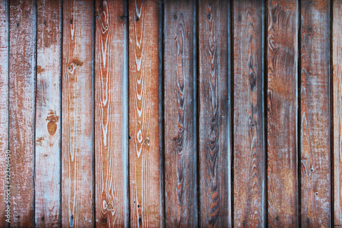 Wood background texture with dry peeling paint and cracks. Background, design element, photo background, place for text.