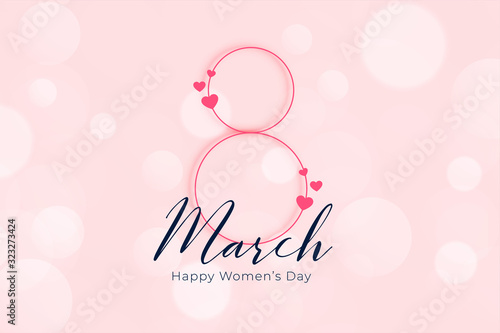 elegant happy womens day march 8th banner
