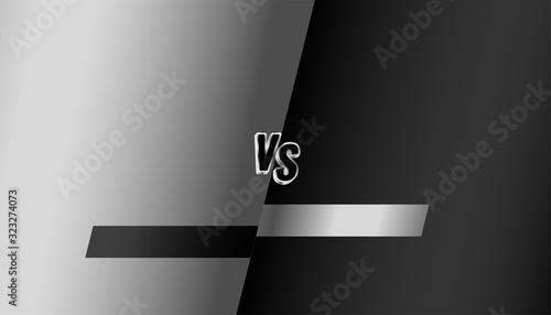 black and grey battle fight versus vs background