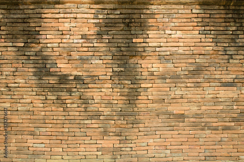 red brick wall texture grunge background