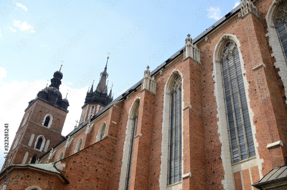 Saint Mary Church in Kracow, Poland