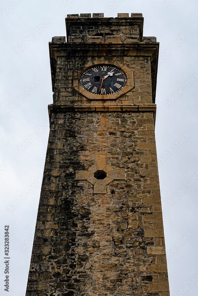 Clock tower at Galle Fortress