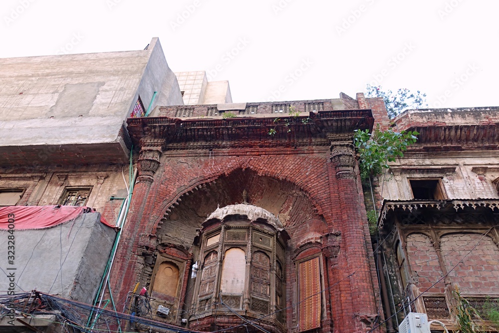 Old house in the walled city of Lahore