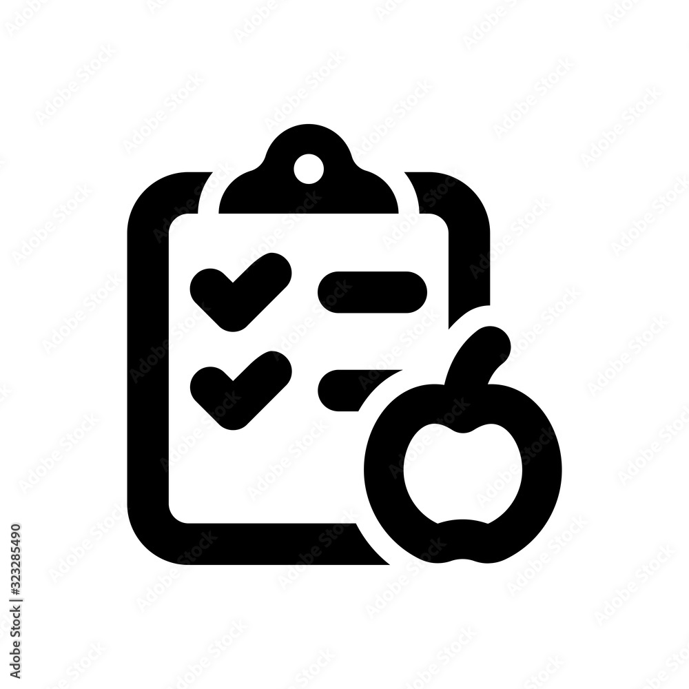 Diet List Icon Diet List Icon