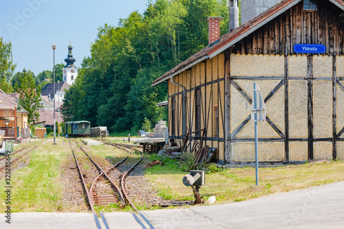 Ybbsitz, canceled narrow gauge railway station, Austria photo