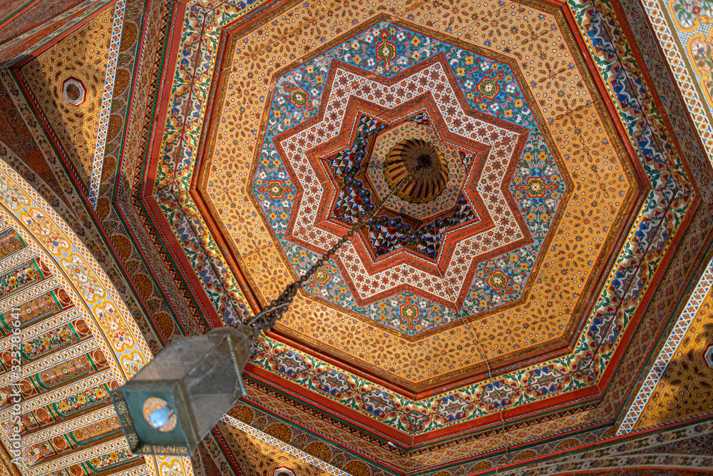 sufit orient pałac mozaika