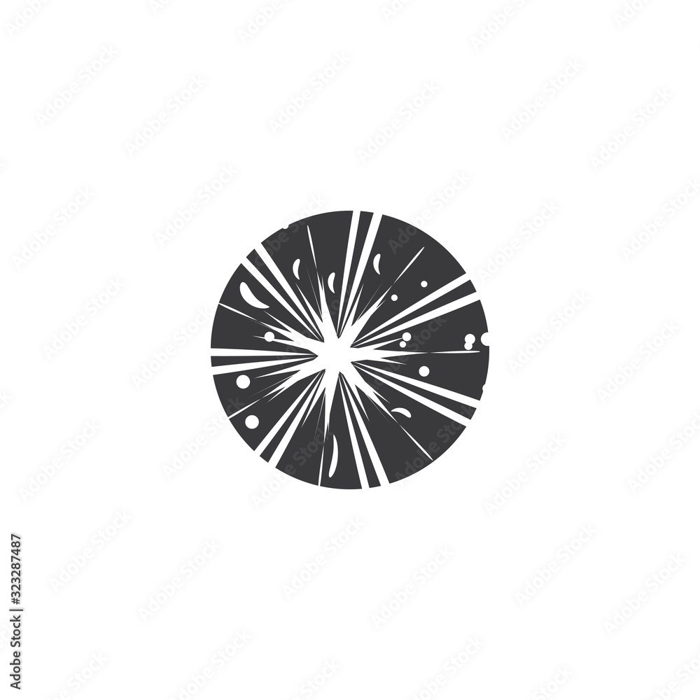 Bacterial Logo Template vector symbol Bacterial Logo Template vector symbol