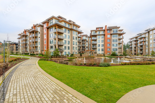 Wallpaper Mural Modern apartment buildings in Vancouver, British Columbia, Canada. Torontodigital.ca
