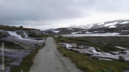 Finse Norwegian Mountains, Lake, Glaciers, Hoth, Cloud, Cold, cycling in snow