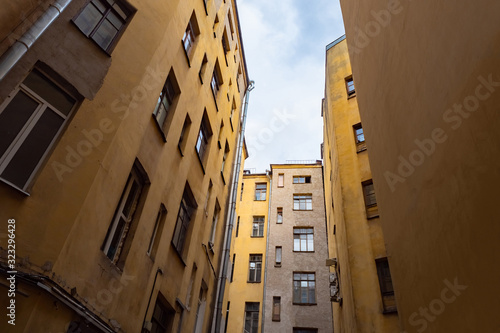Walls of multi-storey build...