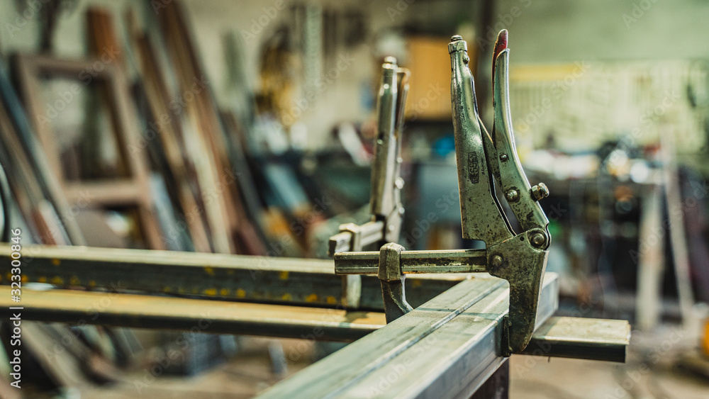 super grip plier steel tool holding metal