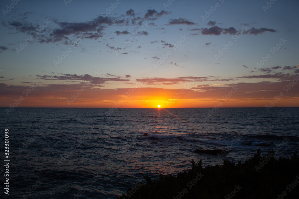 Fototapeta premium La Jolla Beach Sunset