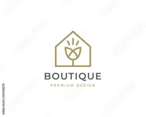 Elegant premium vector logotype symbol