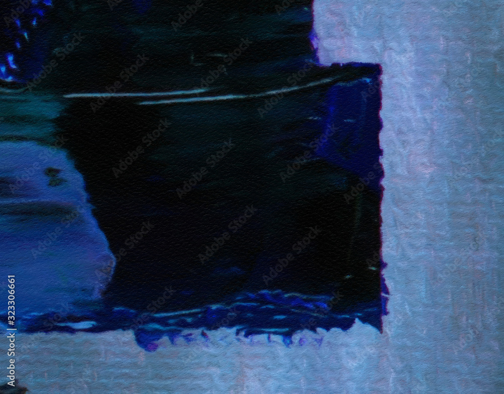 Fototapeta premium Abstract background in mixed colors. Oil and watercolor design elements. Design template for covers, posters and banners. Simple macro close-up paint brush strokes.