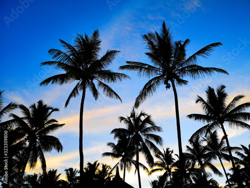 Sonnenaufgang in Mauritius